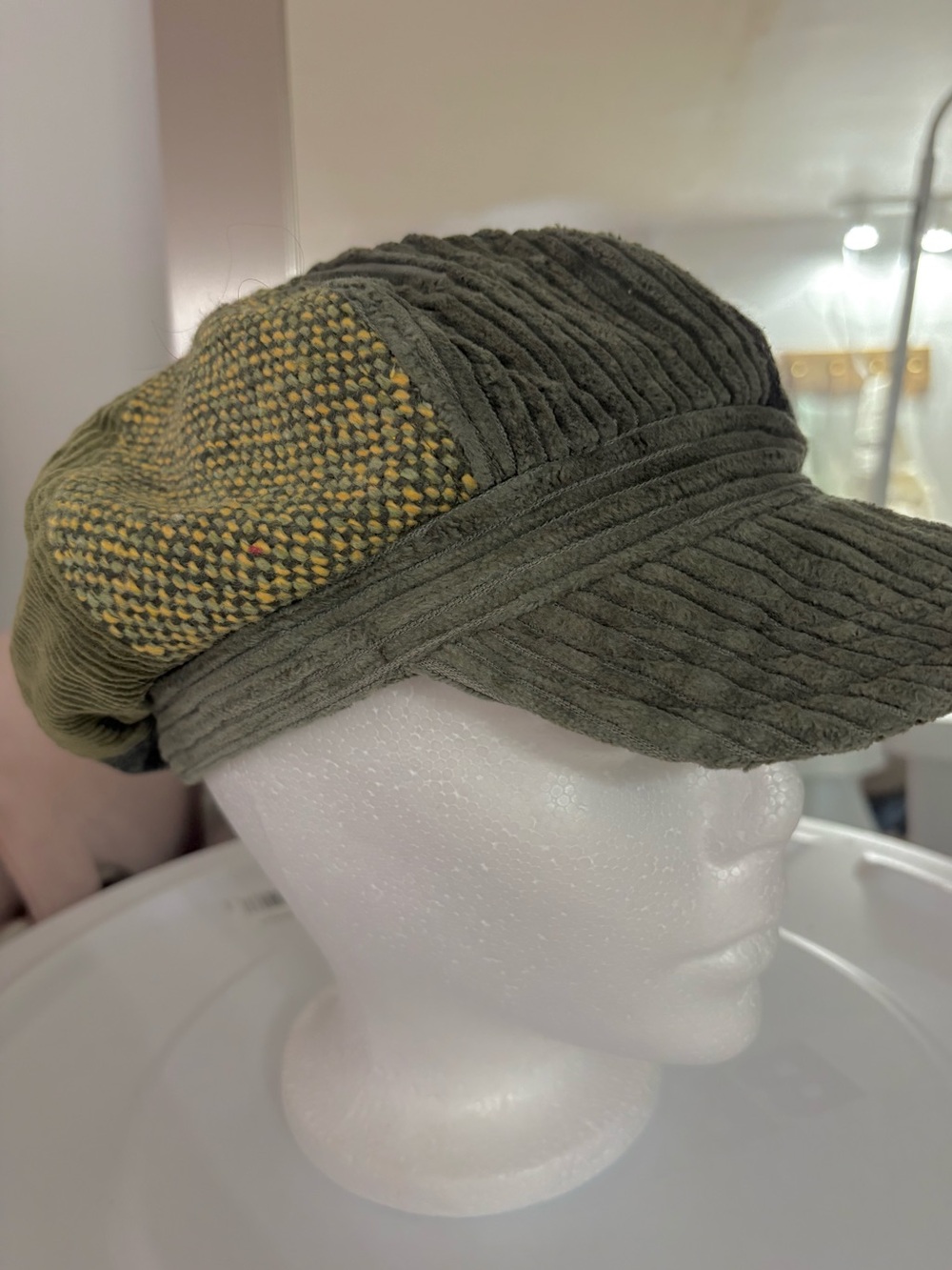 Vintage corduroy cap